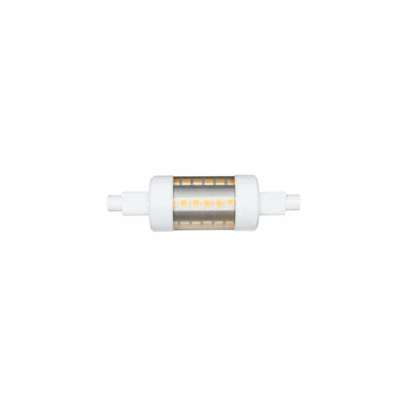 LINEAL TUBULAR  LEDS  R7s 78mm. 5W. 220/240V. 360º 3000K