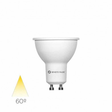 DICROICA GU10 LED HOOK DICHROIC EFFECT DIMMABLE 6W. 220/240V. 60º 3000K (N)