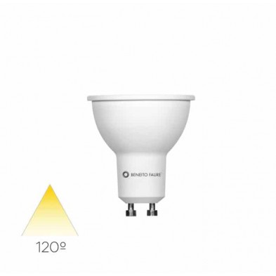 GU10 LED UNIFORM-LINE 6W. 220/240V. 120º CALIDA 2700K