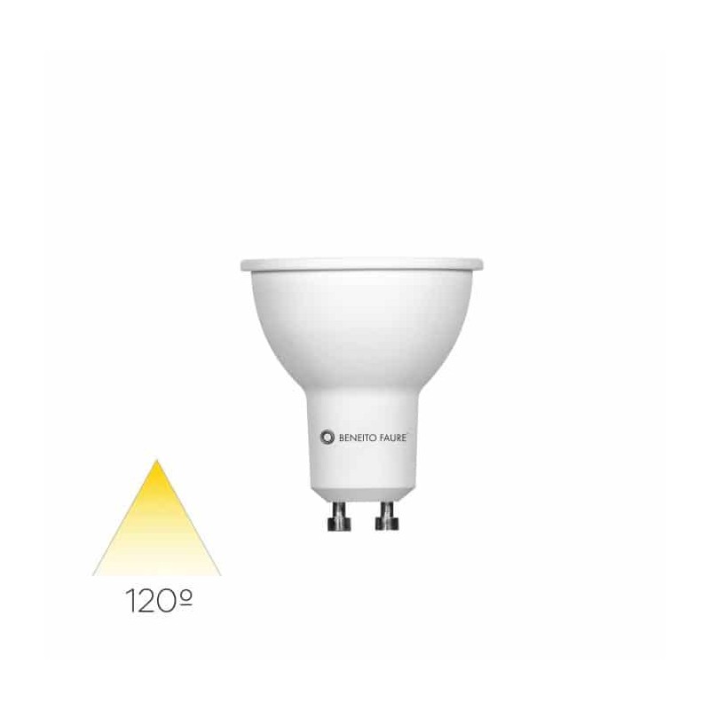 GU10 LED UNIFORM-LINE 6W. 220/240V. 120º FRIA 4000K (N)