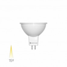 NARROW DIMMABLE DICROICA LED GU10 7W. 15º 2700K