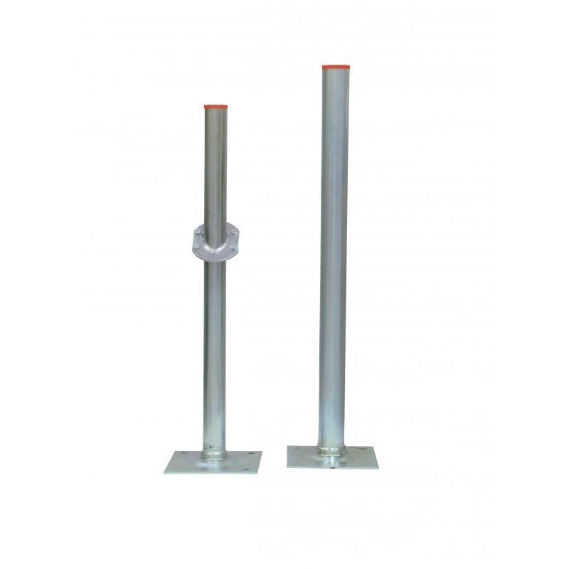 PPA 200 Pié columna 200 x 200 mm., Ø 60 mm. para DPO 105