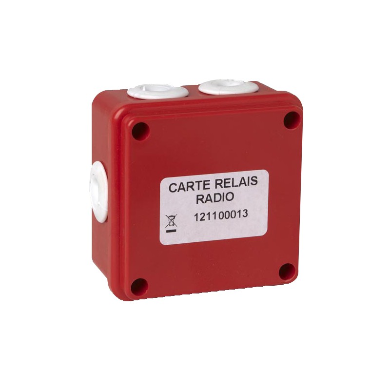 ACCTA043 Emisor / receptor universal vía radio para detectores Calypso-II-R. Dispone de salida de relé para interconexión con ot