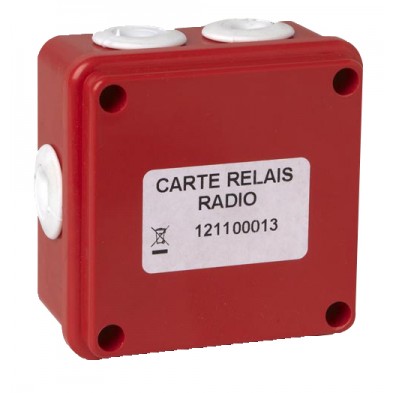 ACCTA043 Emisor / receptor universal vía radio para detectores Calypso-II-R. Dispone de salida de relé para interconexión con ot