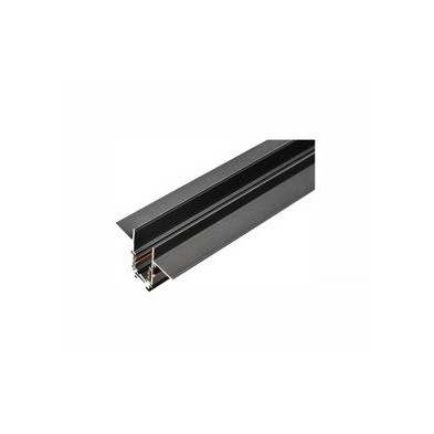 CARRIL MAGNET. ENCASTRAR NEGRO 1 METRO 48V