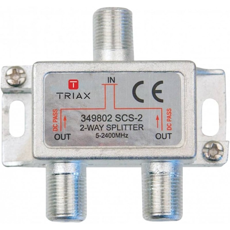 SCS 2 SPLITTER 2 WAY 5-2400MHz