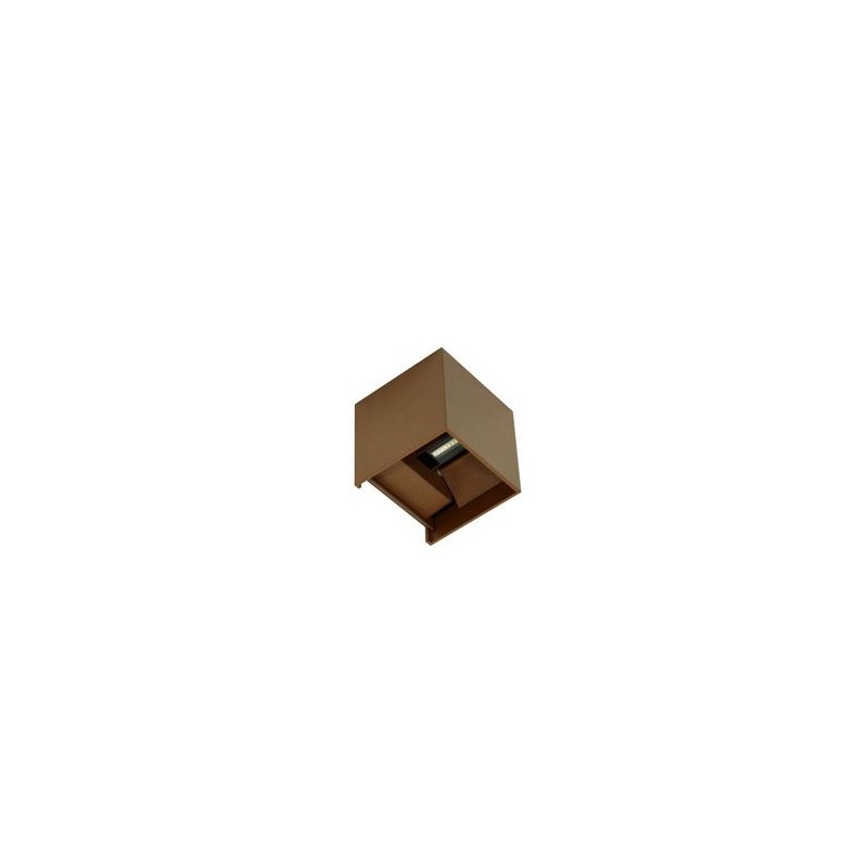 LEK CORTEN APLIQUE PARED EXTERIOR 6,8W. 2700K