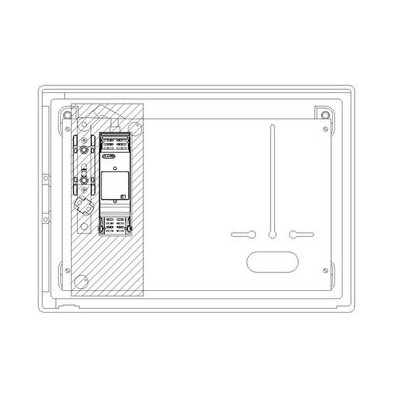 CPM1-E2-M CUADRO DE CONTADORES  EN POLIESTER