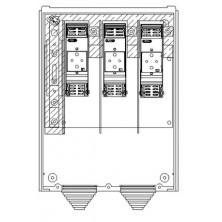 CAJA GENERAL DE PROTECCION 160A    63.5 X 33 X 17  nh00